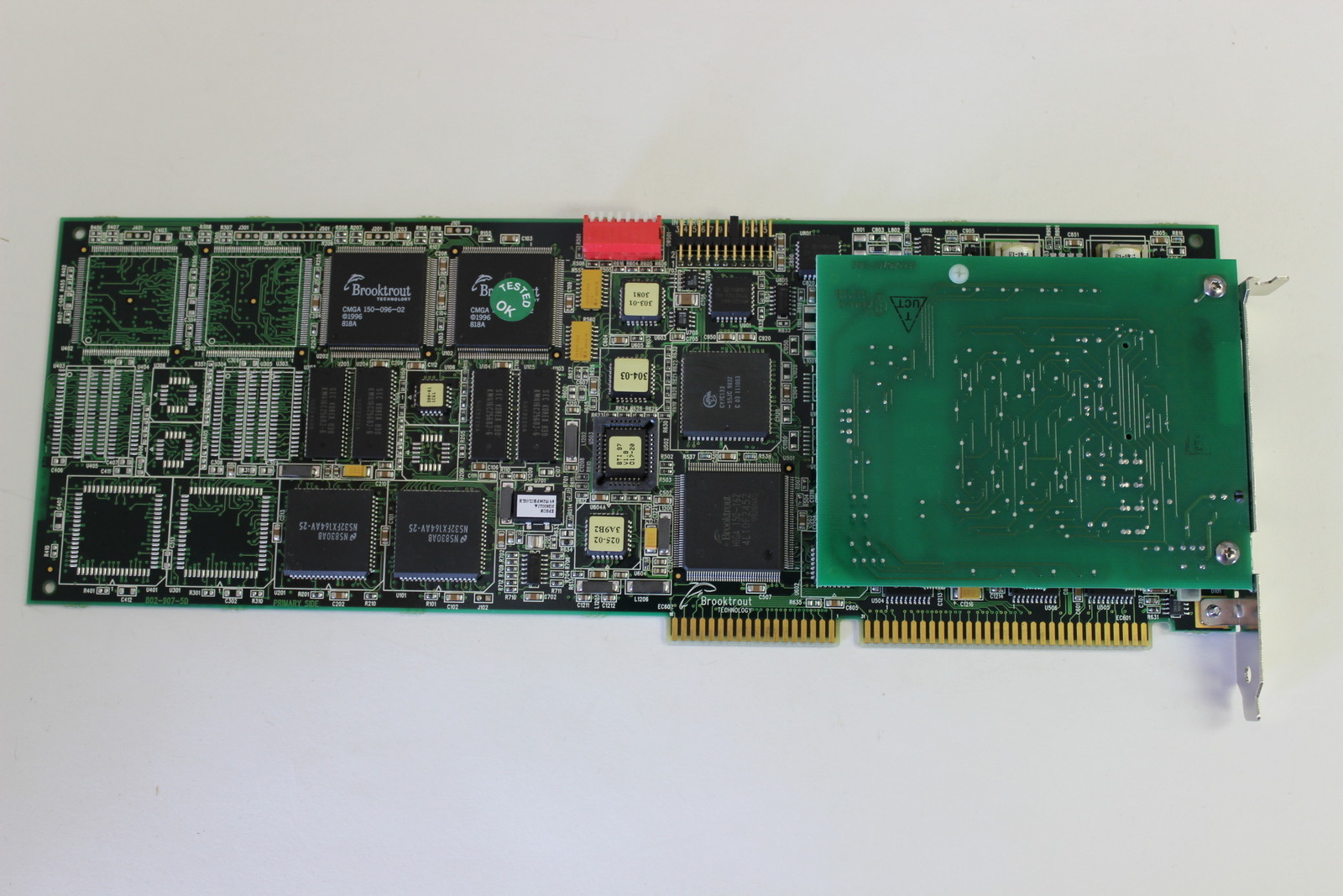 BROOKTROUT TR114+I2C ISA 2 CHANNEL DID ANALOG FAX BOARD 802-102-40G 802-916-31