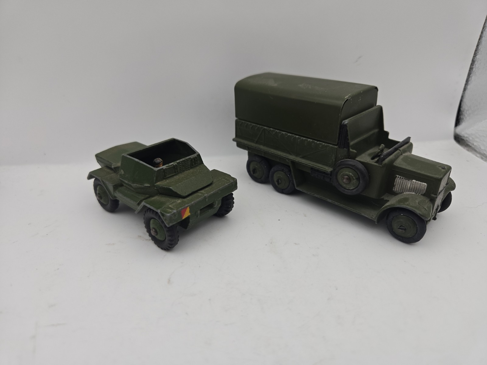 Vintage Dinky 1/43 Military Lot Of 2 See Pics