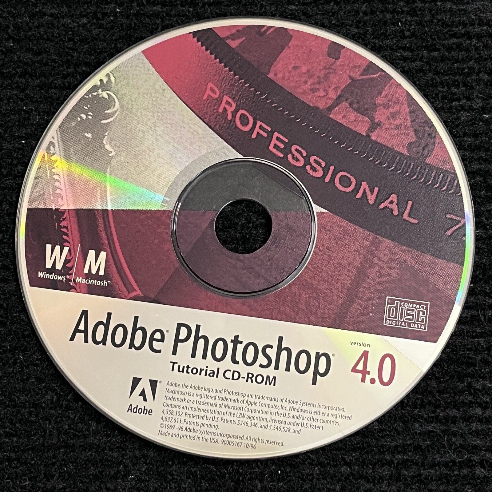 Adobe - Pagemaker Classroom 6 Photoshop Tutorial 4 Type Manager 2 Floppy Vtg