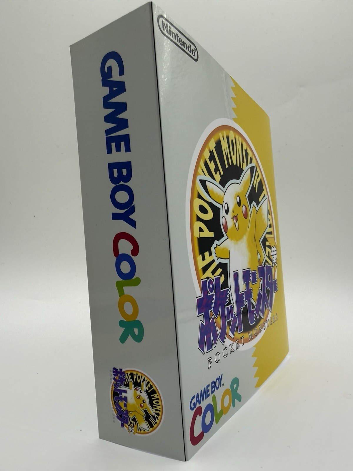 Custom Pikachu USB C Rechargeable Nintendo Gameboy Color W Matching Box Pokémon