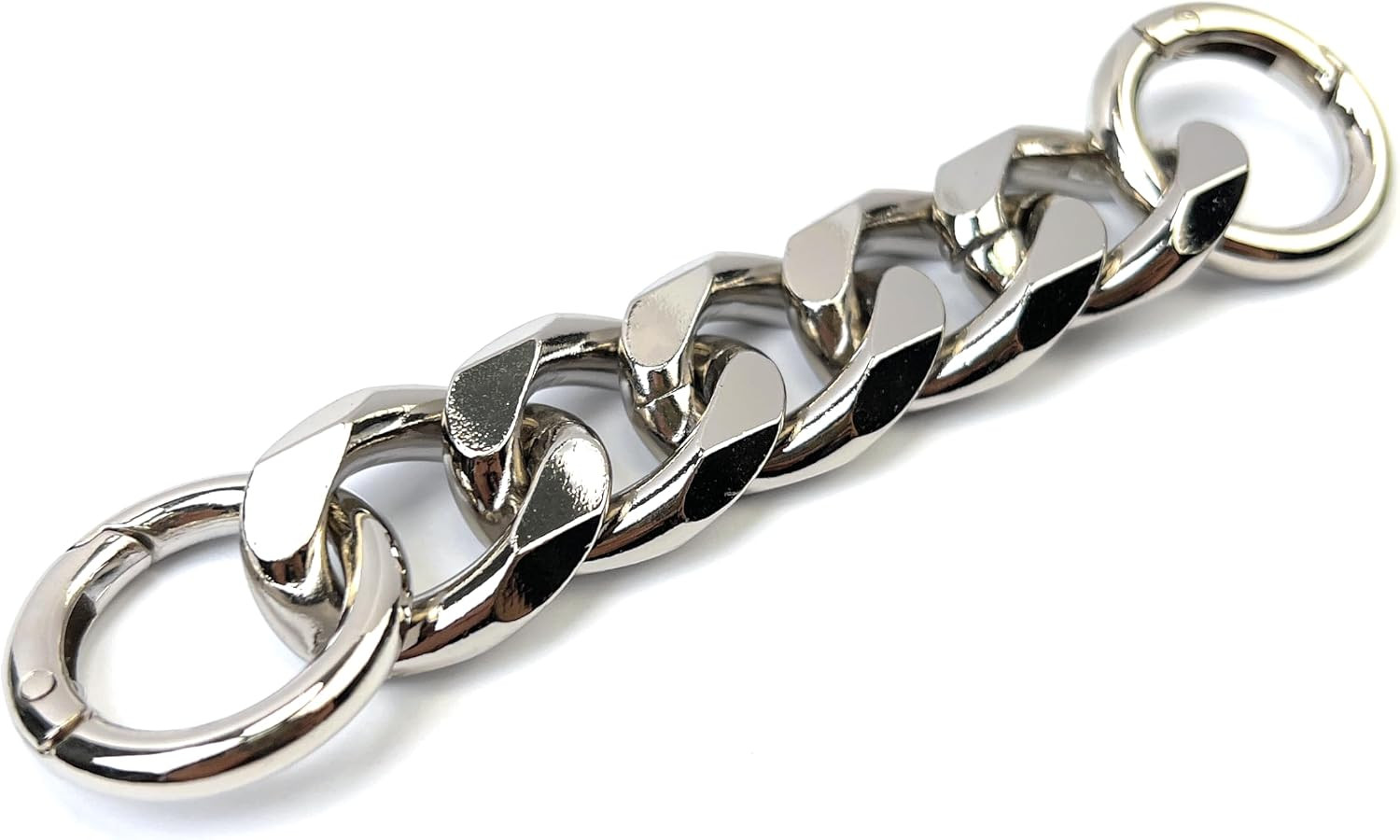 Lightweight Chunky Cuban Purse Chain Strap | Premium Aluminum Durable Wear-Resis