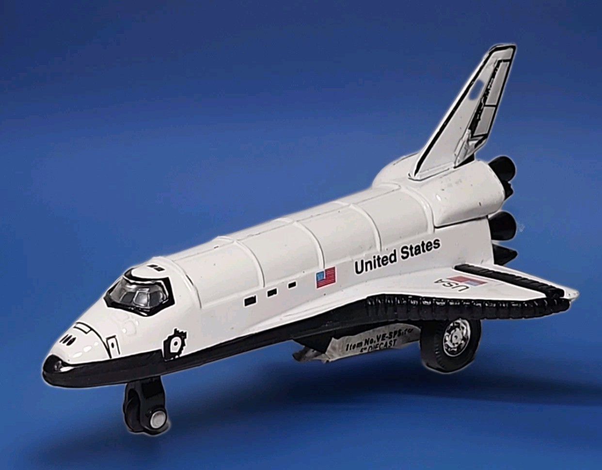 5" Pull Back & Go NASA United States Space Shuttle USA Die-Cast