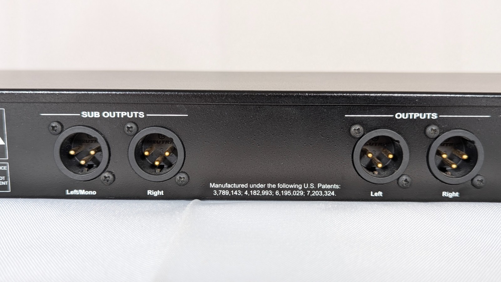 DBX DriveRack PX Powered Speaker Optimizer - Studio Liquidation
