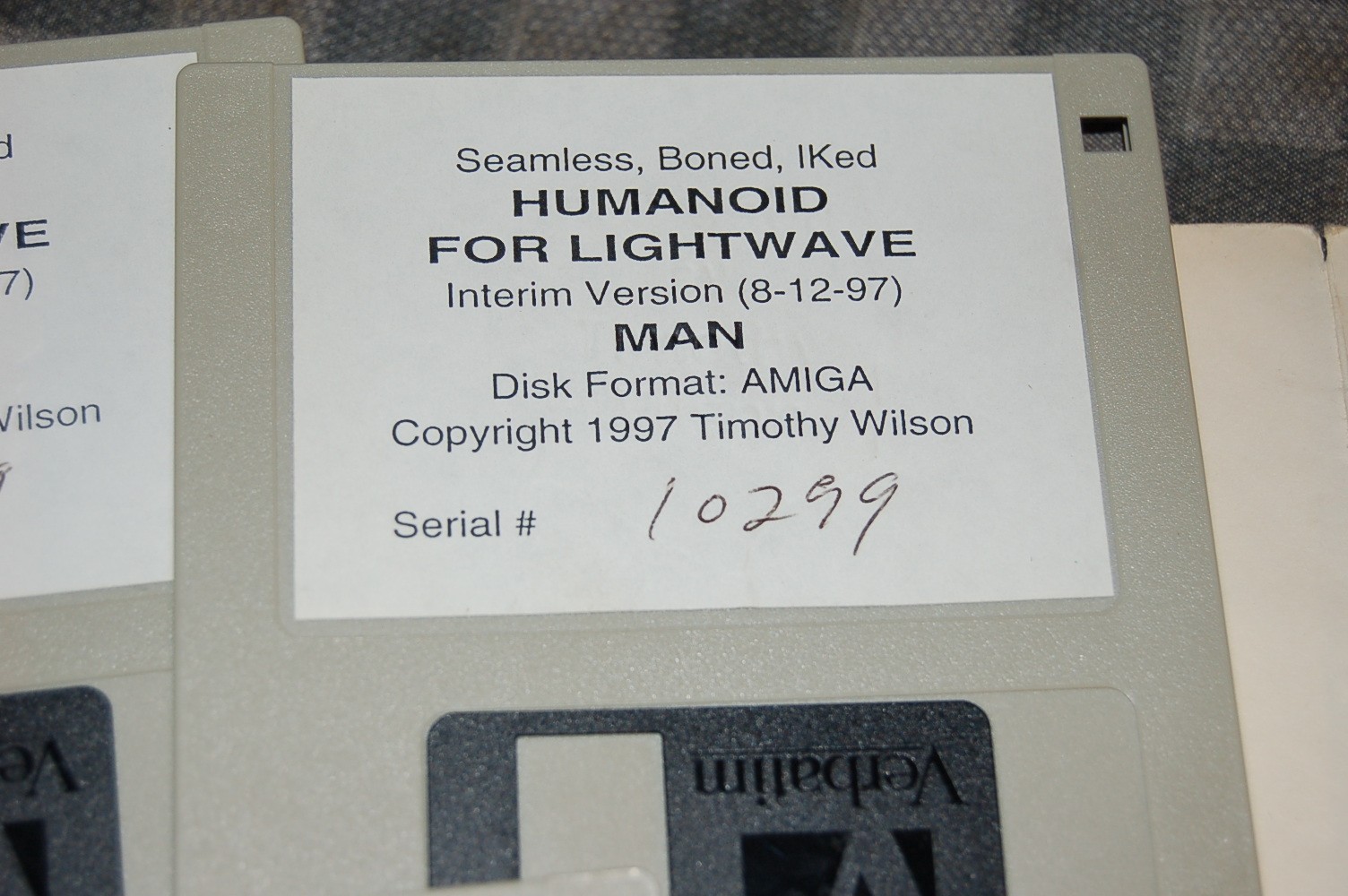 Possbily Rare/HTF Seamless Boned Iked Humanoid for Lightwave Interim Version