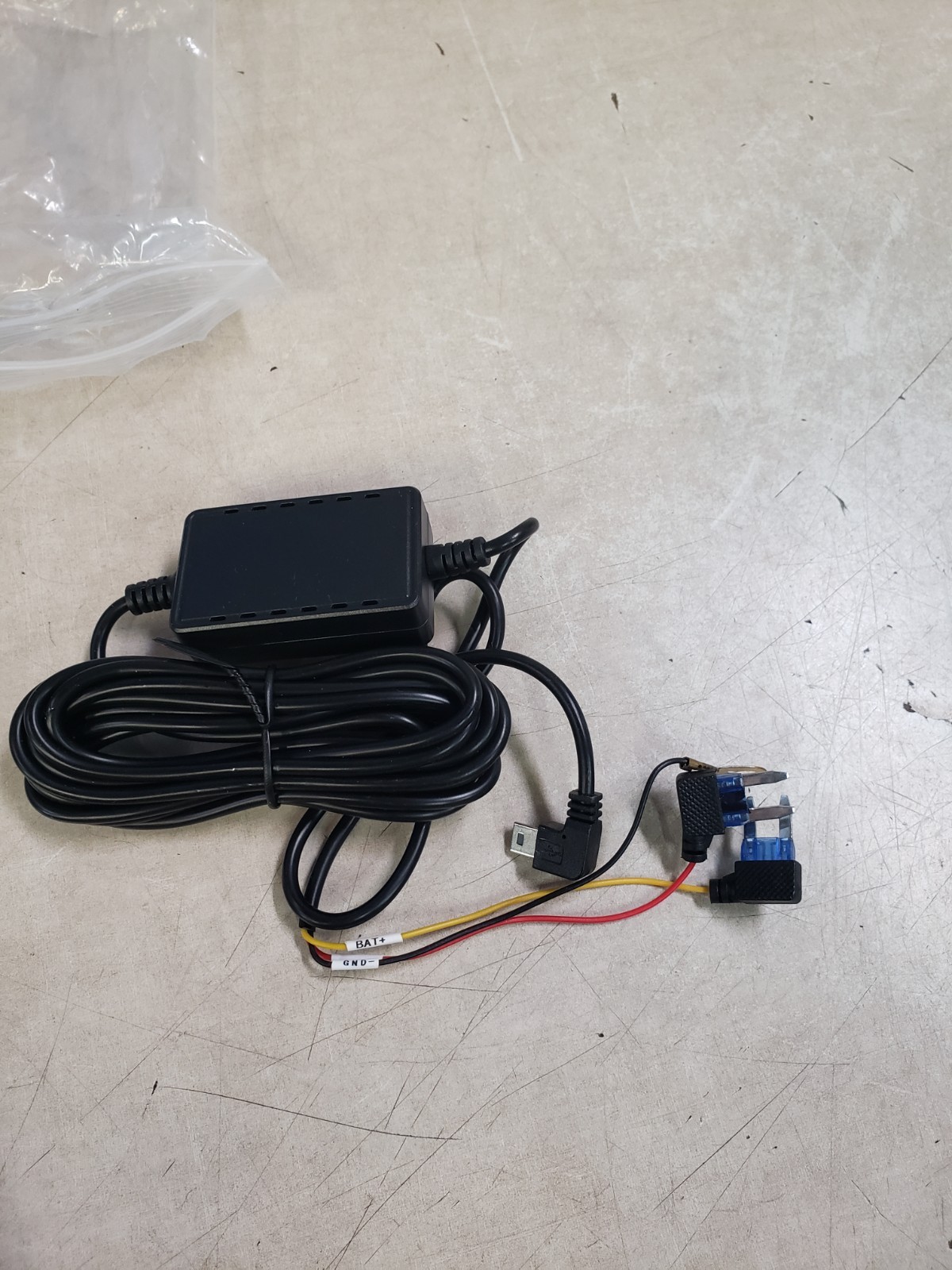 Dash Cam Hardwire Kit Micro USB, 12V to 11.6V