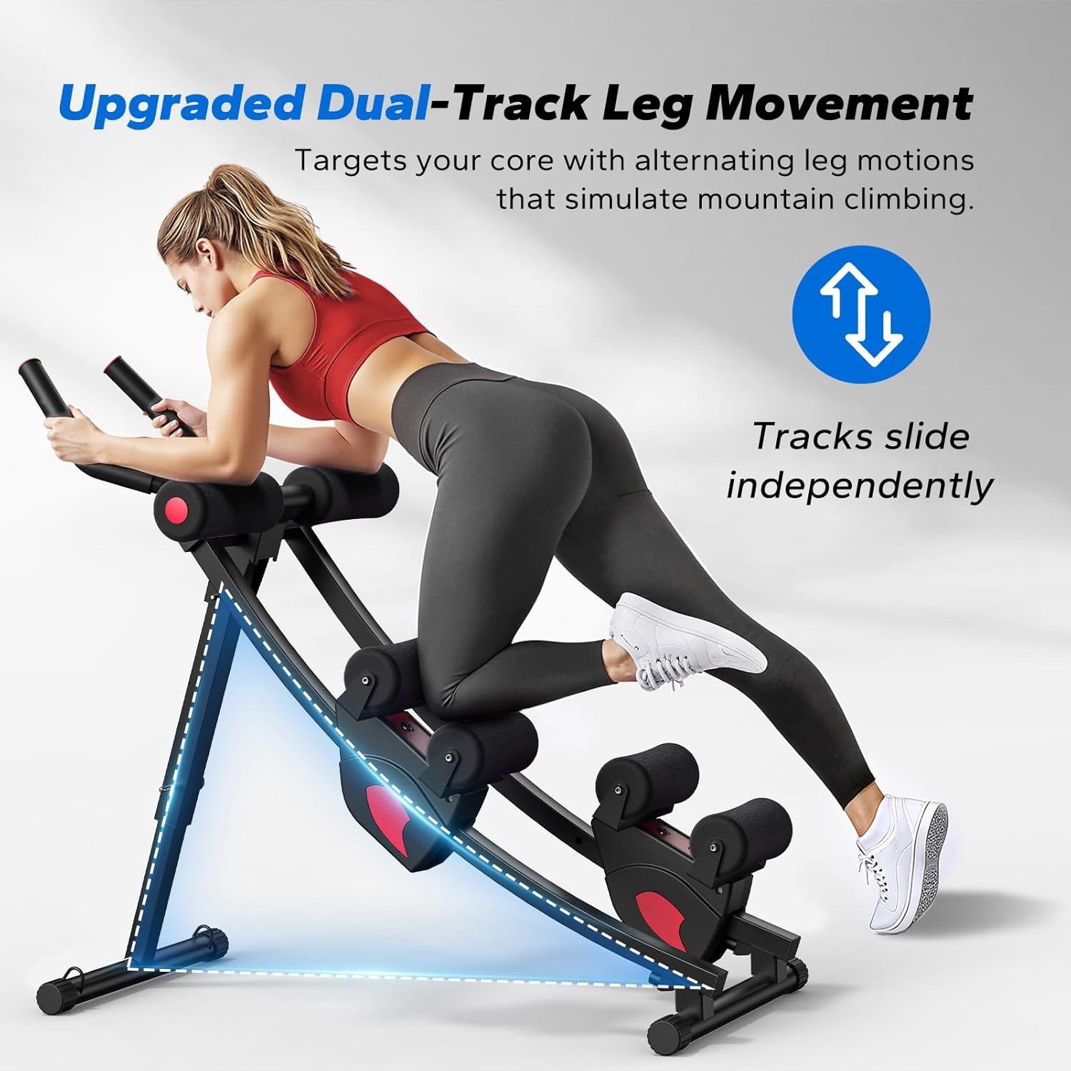 MERACH Ab Machine Adjustable Trainer Machine AB Workout Equipment for Home Gym