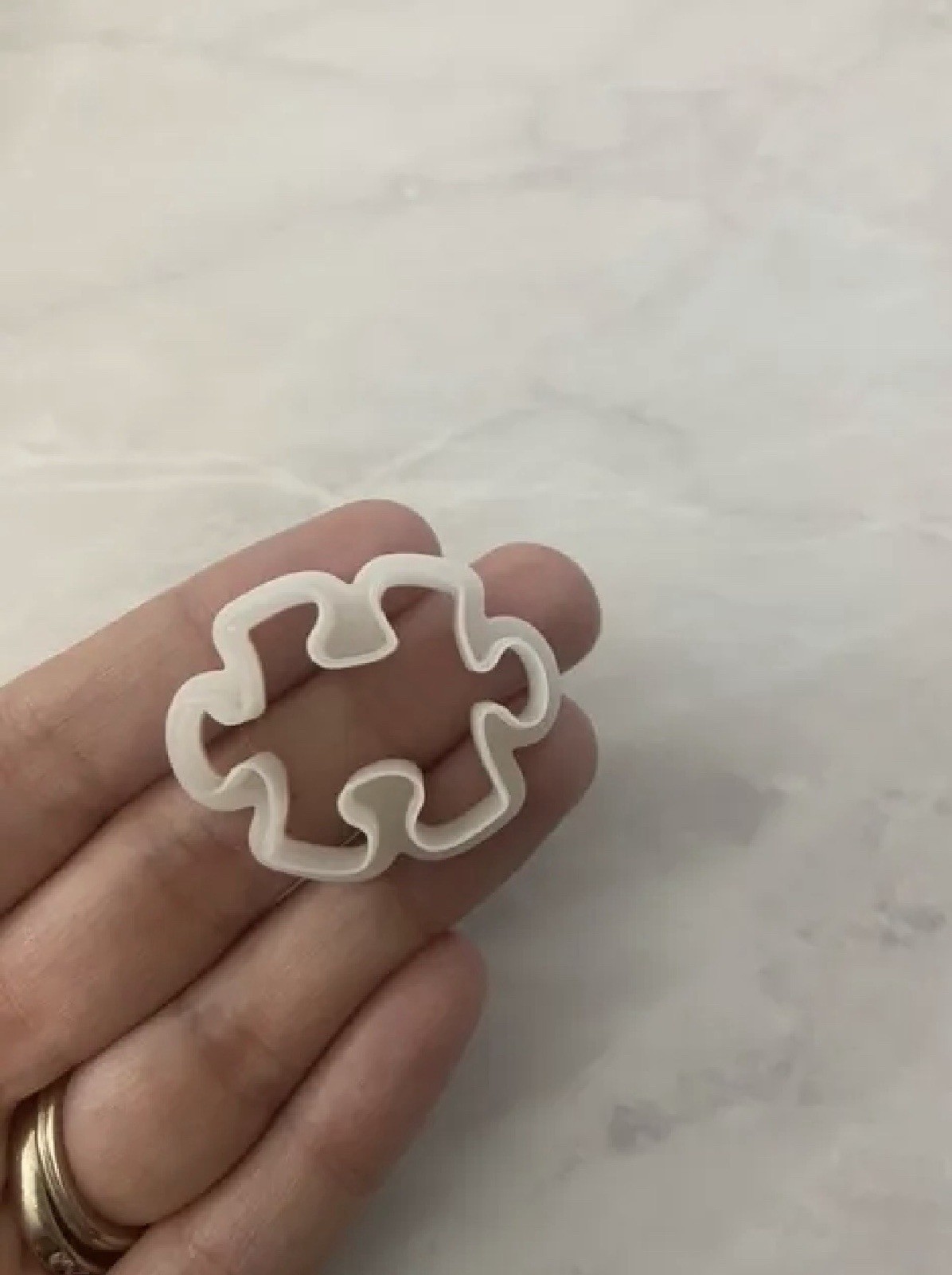 Puzzle piece Polymer Clay Cutter