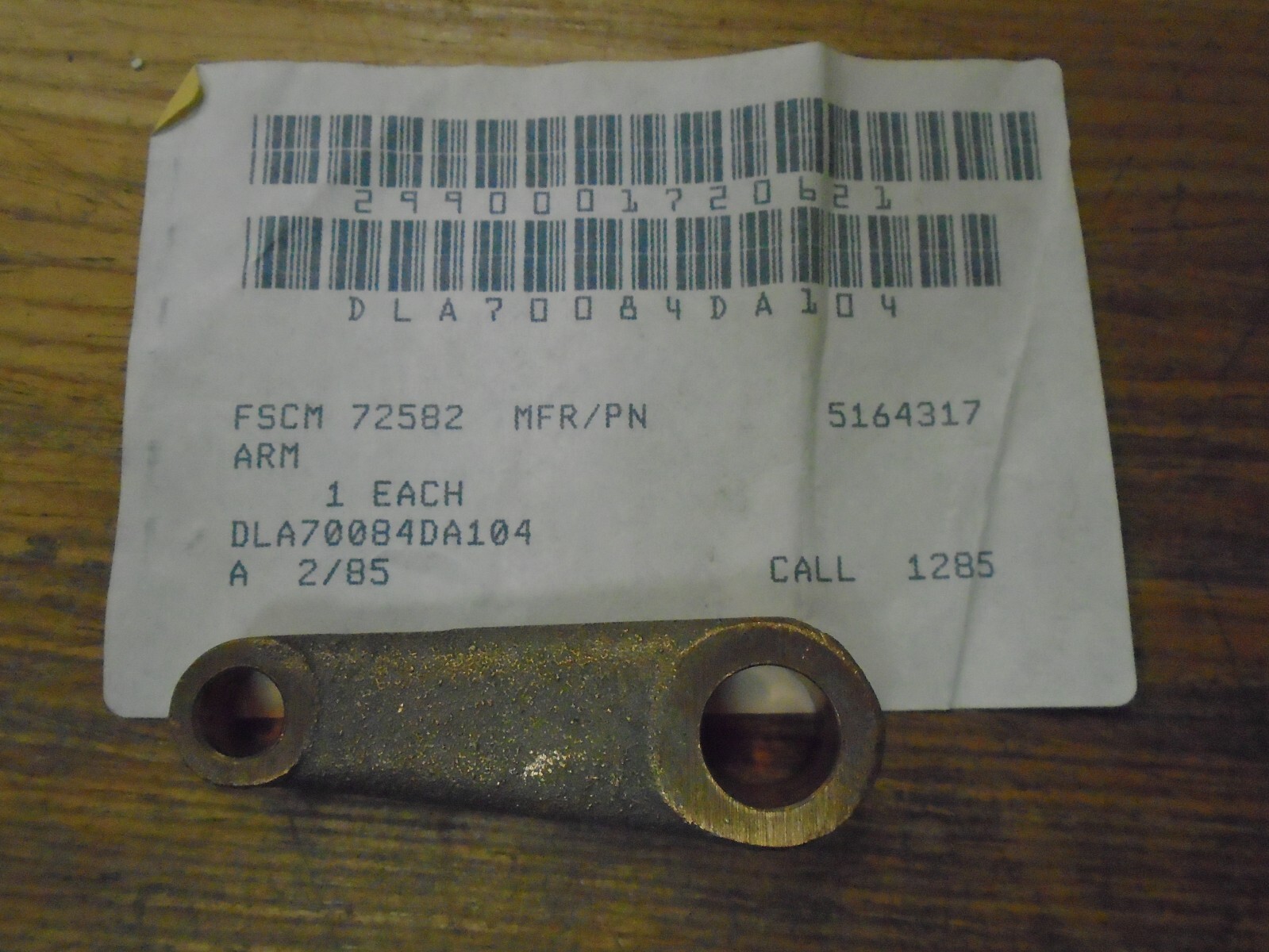 NOS! Detroit Diesel / MTU America  P/N: 5164317 NSN 2990-00-172-0621