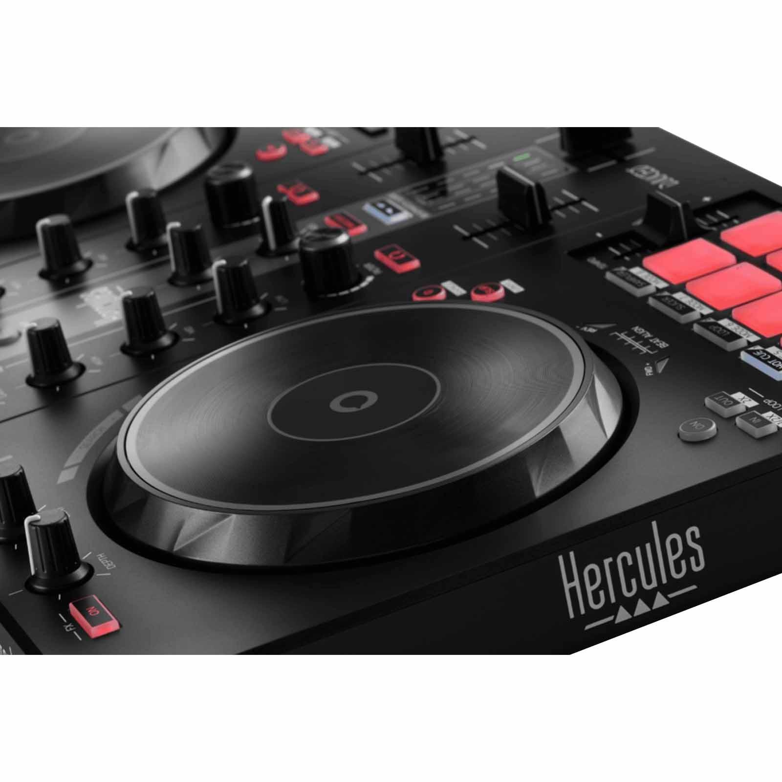 Hercules DJControl Inpulse 300 MK2 DJ Controller w 15" Speakers Package