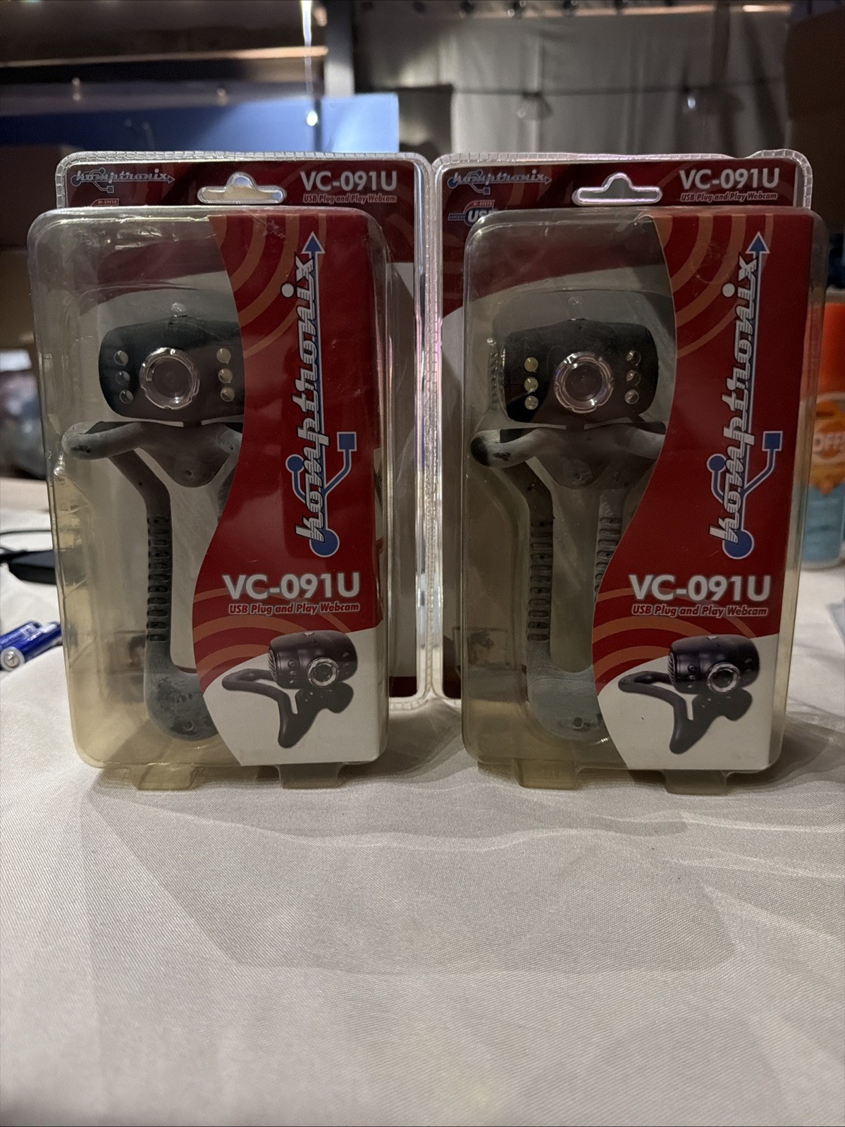 Komptronix VC-091U USB Webcam Plug & Play PC Camera NEW Sealed Retro
