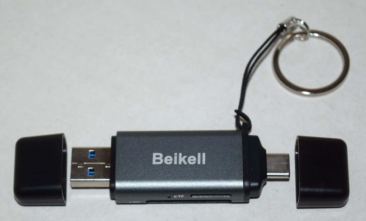 Beikell: SD Dual Connector Card Reader