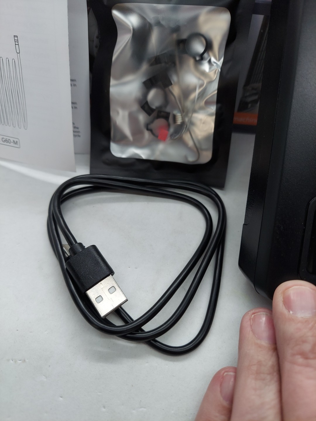 Endoscope Camera with Light - 4.3'' IPS Screen 1080P HD Borescope
