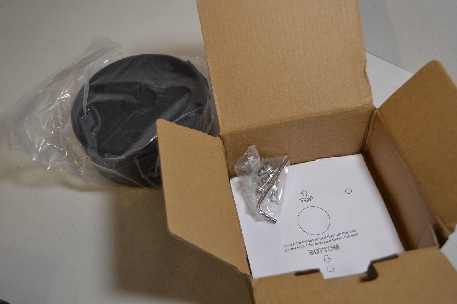 Camera Junction Box Camera-JBox-B-Black