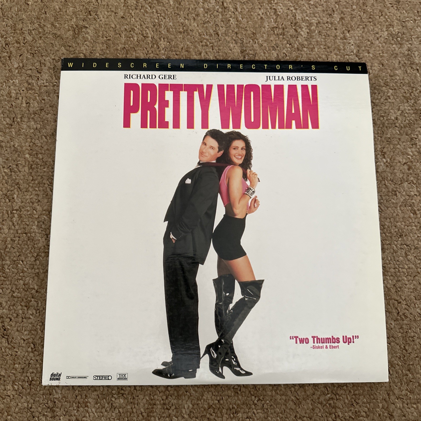 Pretty Woman LaserDisc - Richard Gere & Julia Roberts - NSTC