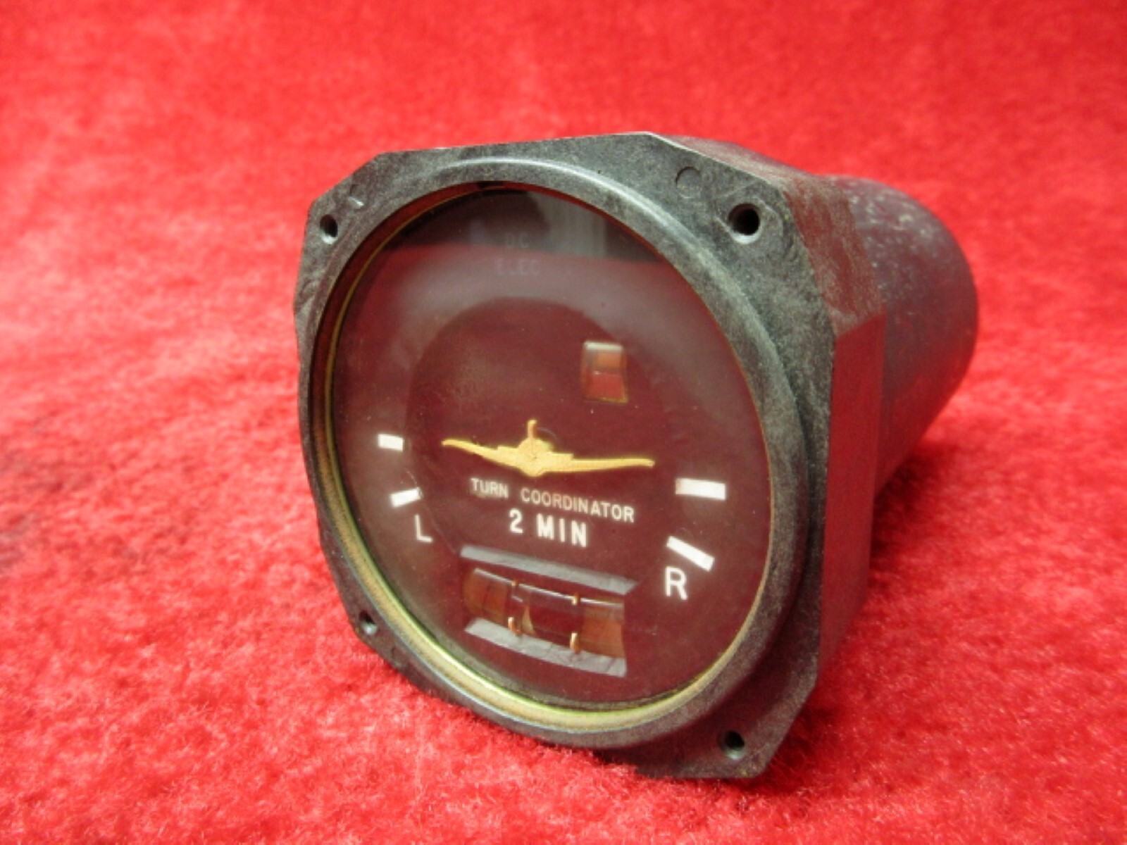 RC Allen 82A-1 Turn Coordinator Gyro Indicator 14V