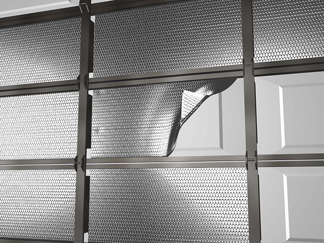 REACH BARRIER Garage Door Insulation Kit Reflective Air Heat And Sound Barrier