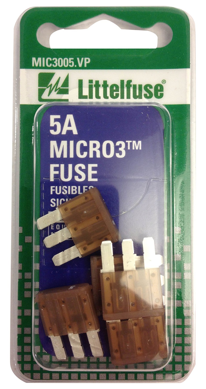 Littelfuse MIC3005.VP Micro3 5a Fuse