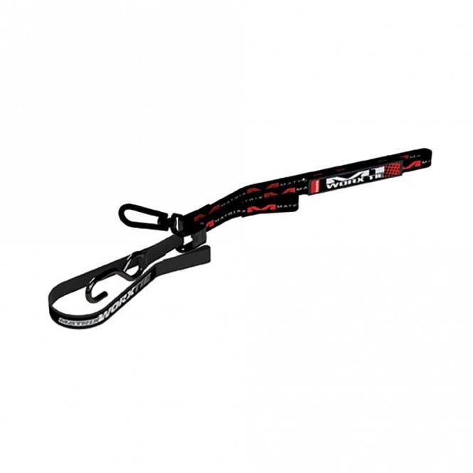 Matrix Tie Down Straps (Pair) - M1 WORX 1" - Black