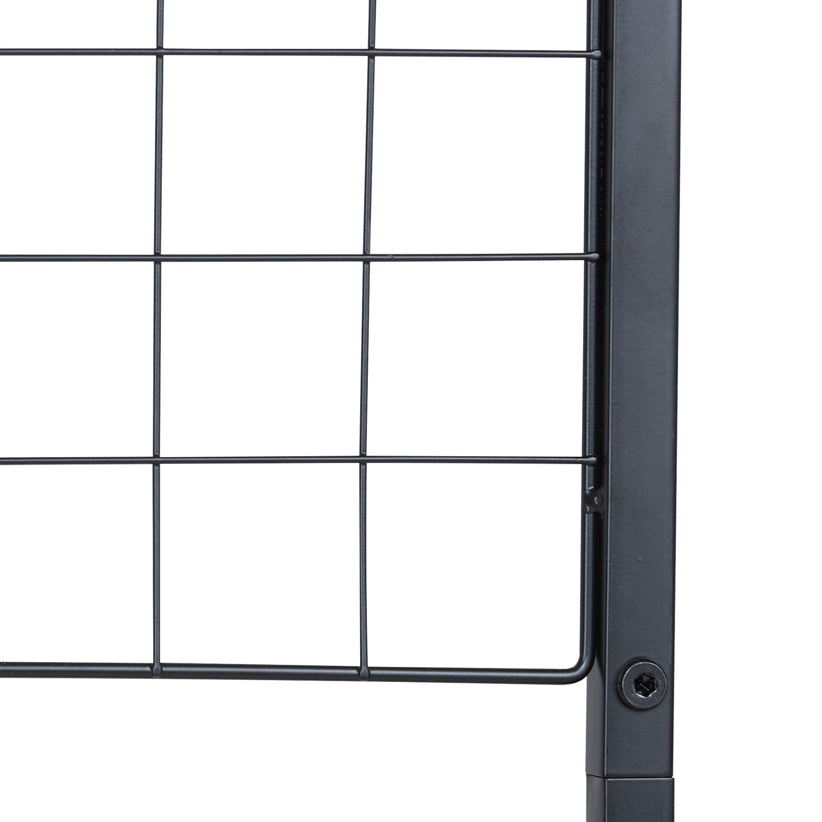 2' x 5.6' Grid Wall Panels Tower, 2 Packs Wire Gridwall Display Racks