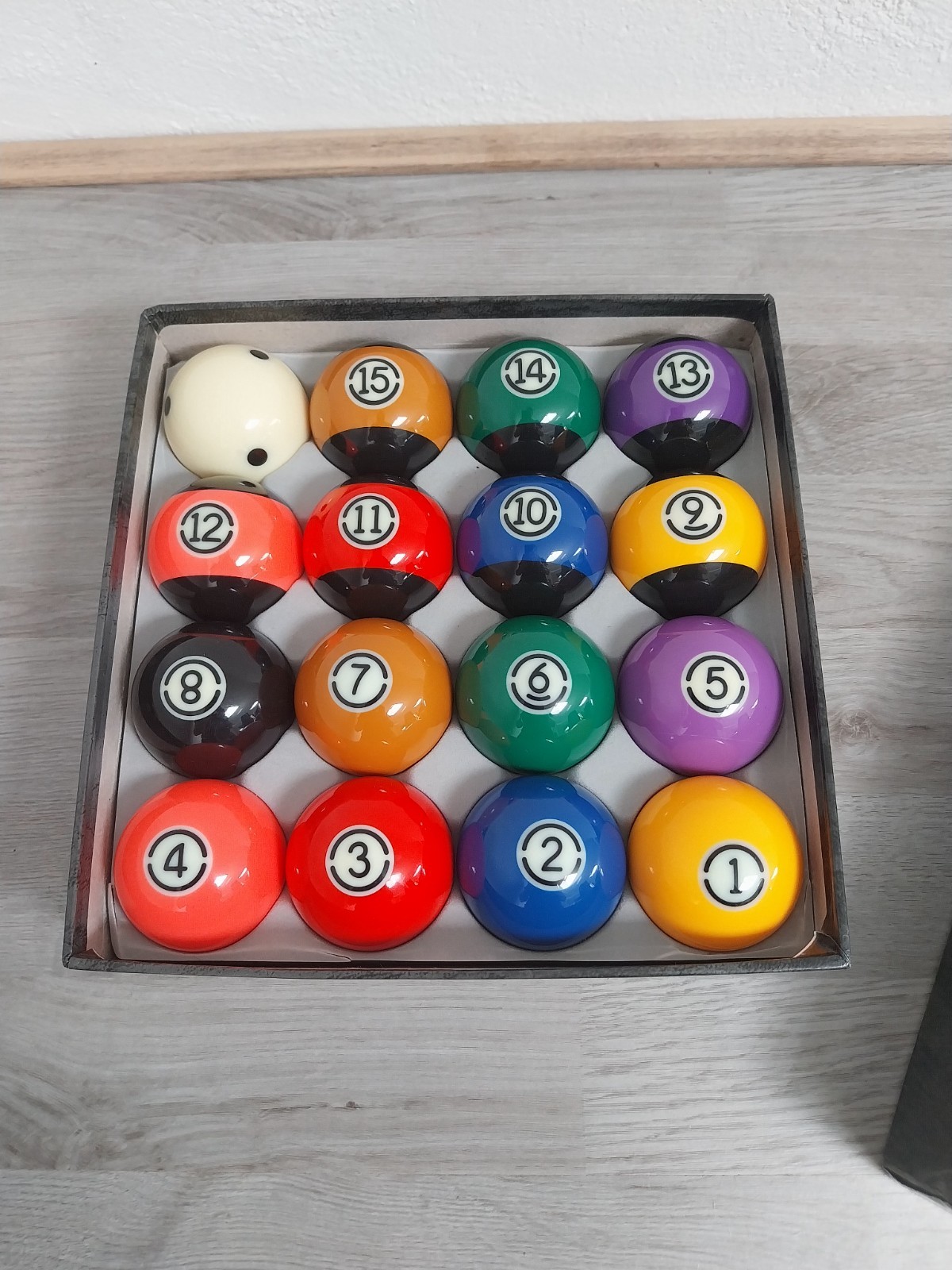 Fei Ma Billiard Balls Professional Billiard Set Black Version