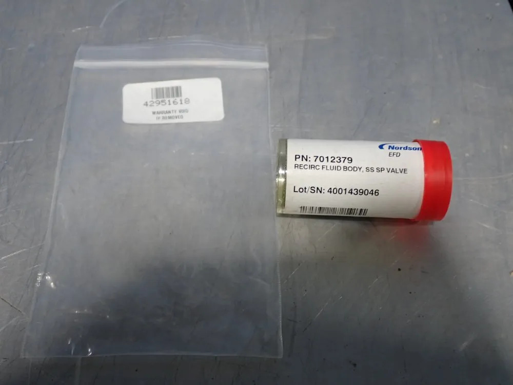 NORDSON  7012379 FLUID BODY VALVE   04200480995