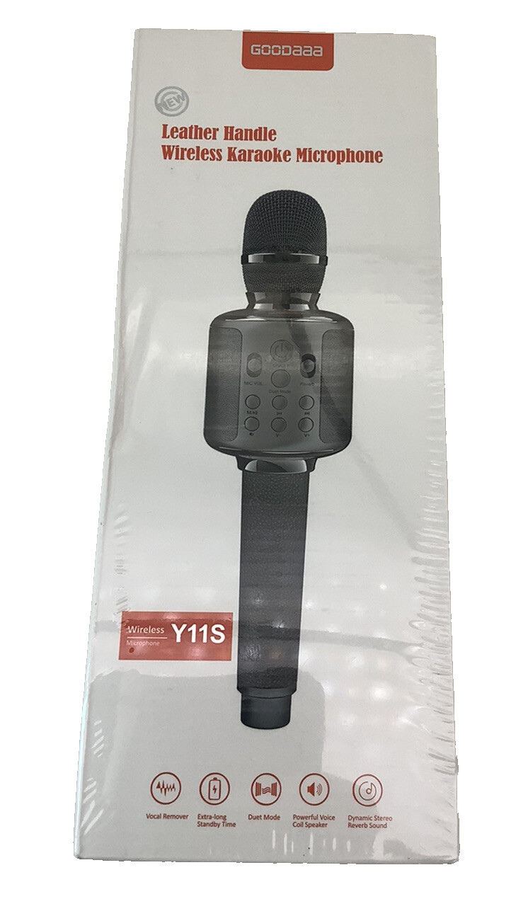 Portable Wireless Bluetooth Karaoke Microphone  * Rose Gold* GOODaaa Y11S