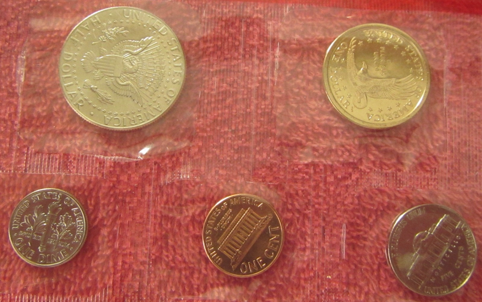 2000 Uncirculated Coin Set U.S Mint Original Government Packaging P&D mints