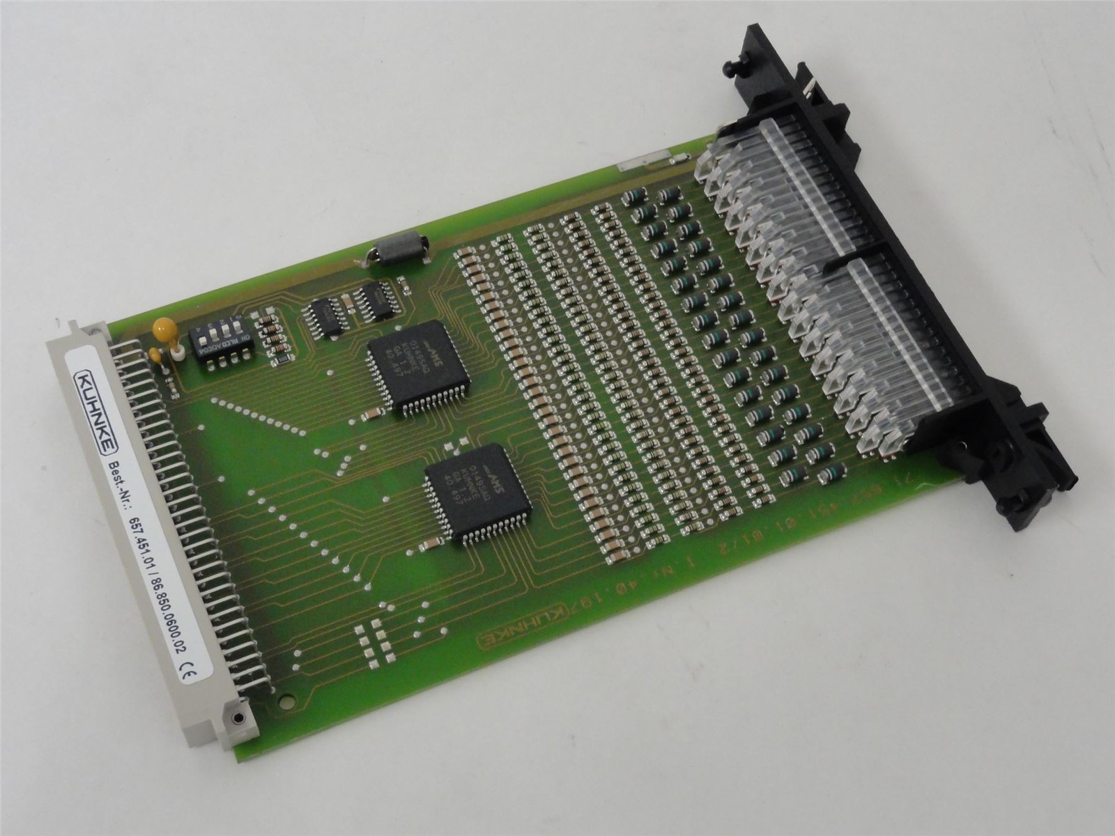 226391 New-No Box; Kuhnke 86.850.0600.02 Input Module Insert Card; 24V
