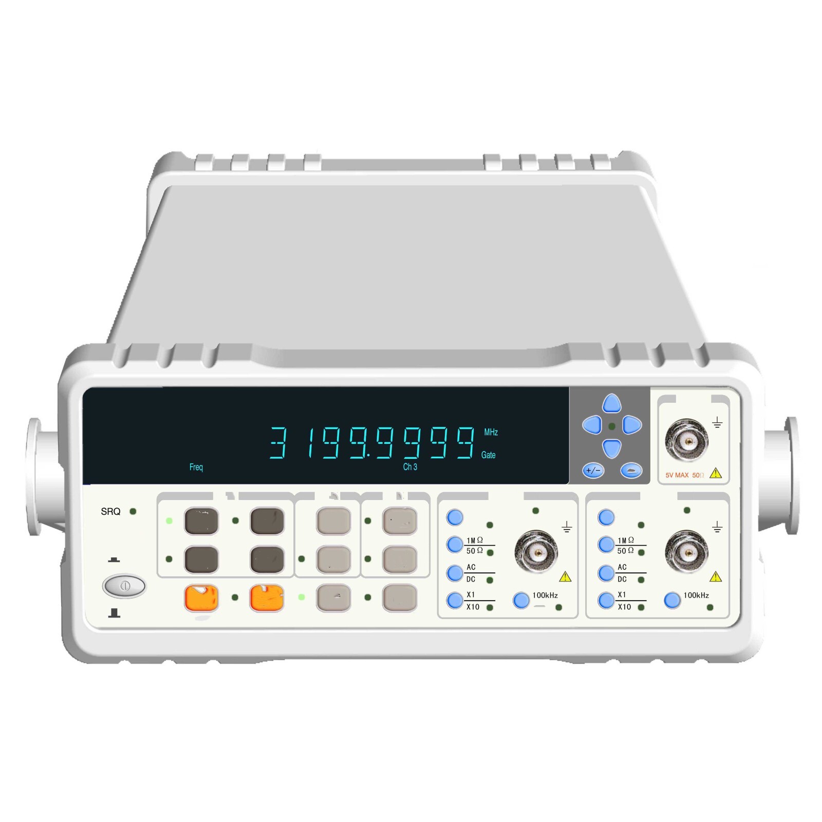 High Accurate Universal Counter 0.14mHz~50MHz/100MHz/500MHz/1.5GHz/2.5GHz/3GHz