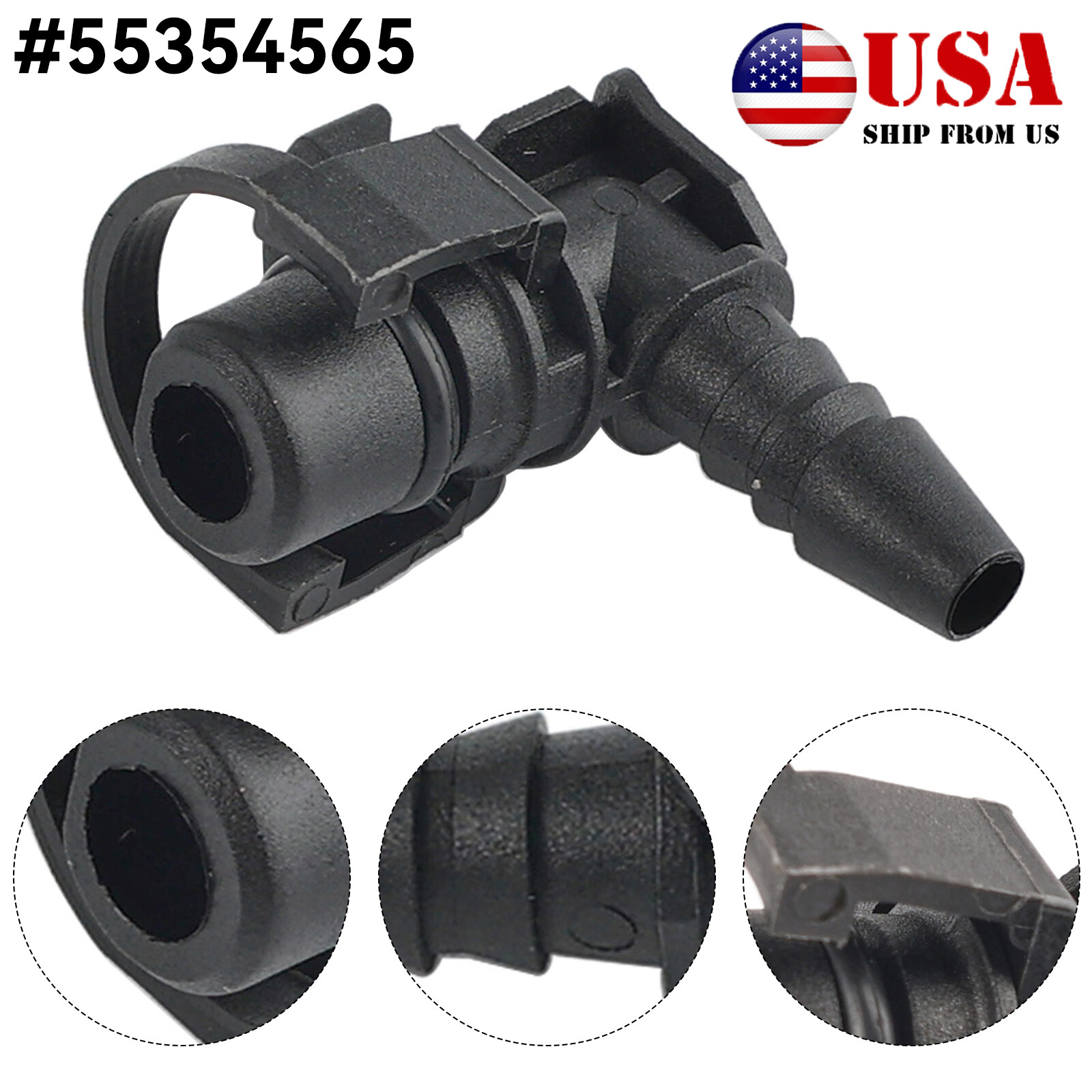 Water Outlet Connector 1.4L 55354565 For Chevrolet Cruze Sonic Trax 55569809