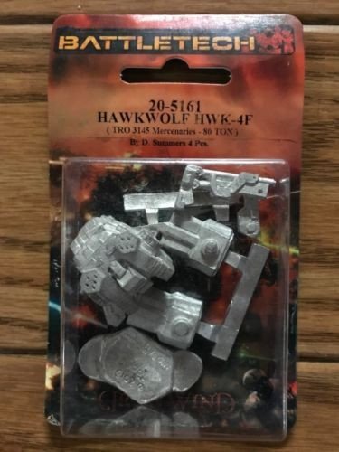 BattleTech 20-5161 HawkWolf HWK-4F Mech - 80 Tons Mercenaries (*See Per Order F