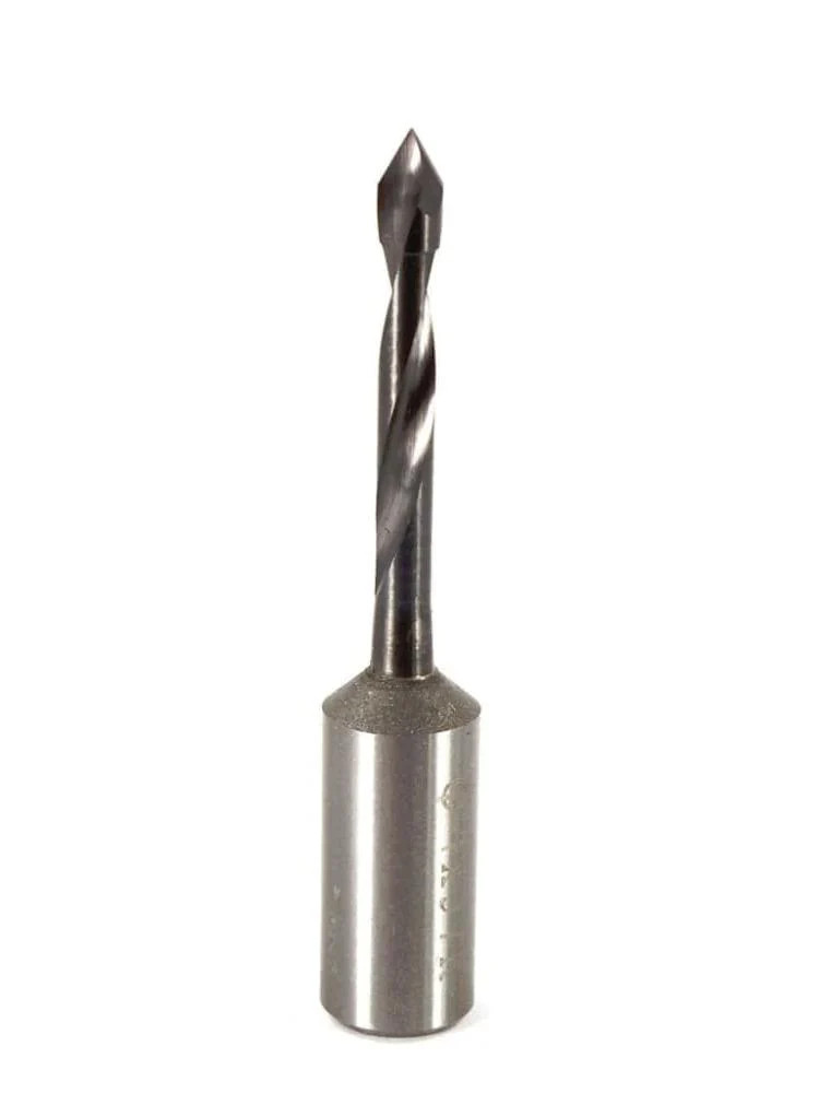 Whiteside DT4-57SC Right Hand V-Point Dowel Drill Solid Carbide, 4mmCD, 57mmOAL