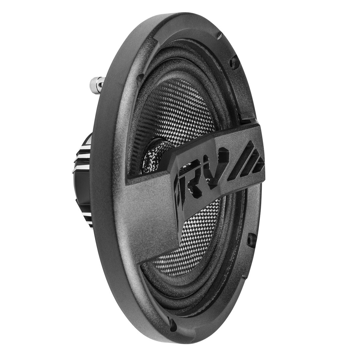 PRV 6.5" Midrange Motorcycle Speaker 400W 4 Ohm MT6MR400CF-NDY Neo Carbon Fiber
