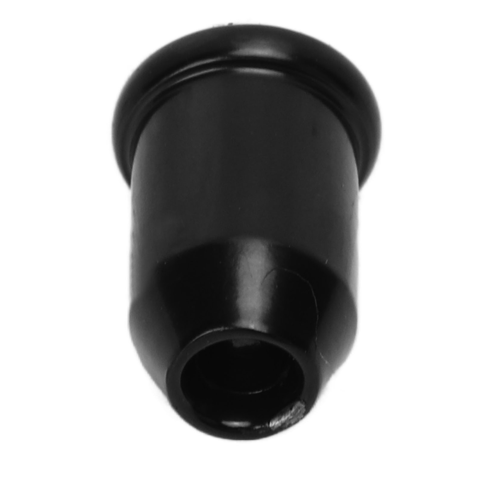(Black)12x Guitar Ferrules String Cap Mounting Buckle Through Body Bushing ECA
