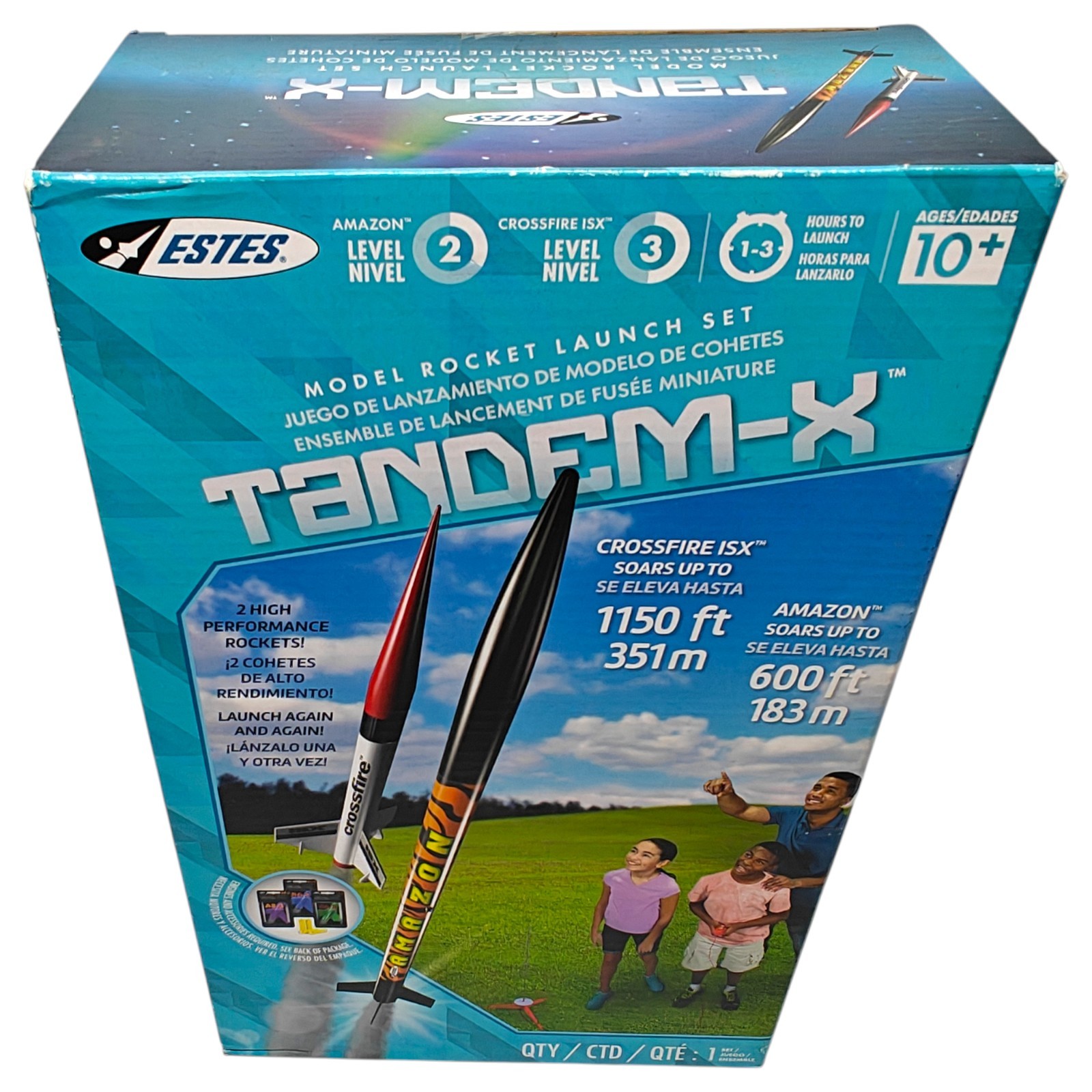 Estes Flying Model Rocket Starter Kit Tandem X EST 1469
