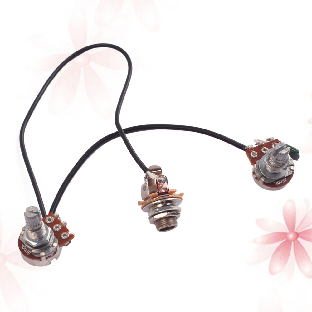3 Pcs Potentiometer Circuit Volume and Tone Pots Electric Guitar Parts