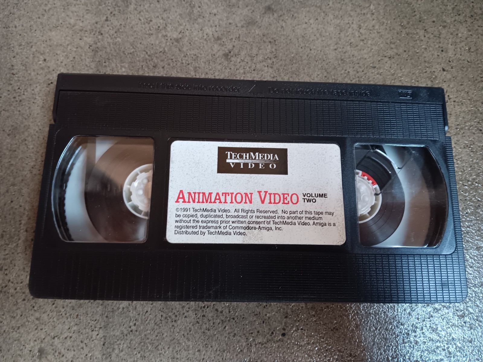 Commodore Amgia WorldVHS Animation Video Volume 2 Tested/Worked Tech Media