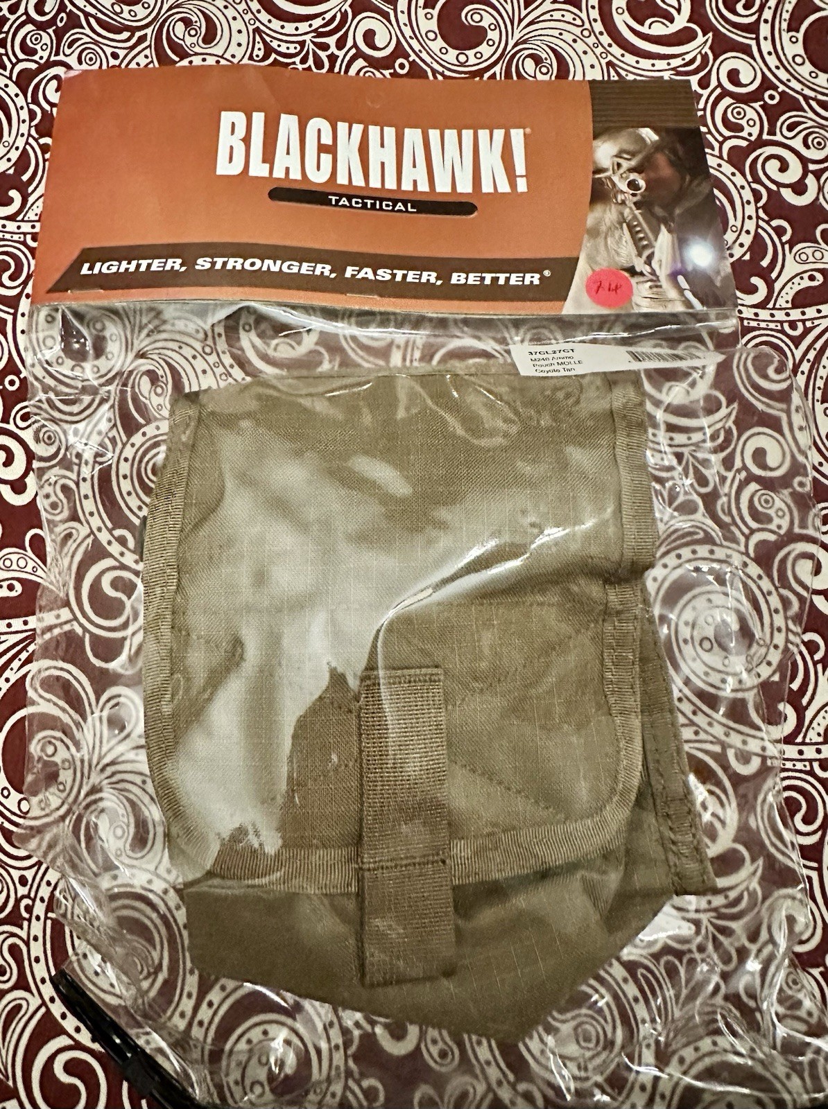 BRAND NEW! BlackHawk! Tactical M240 Ammo Pouch MOLLE Coyote Tan