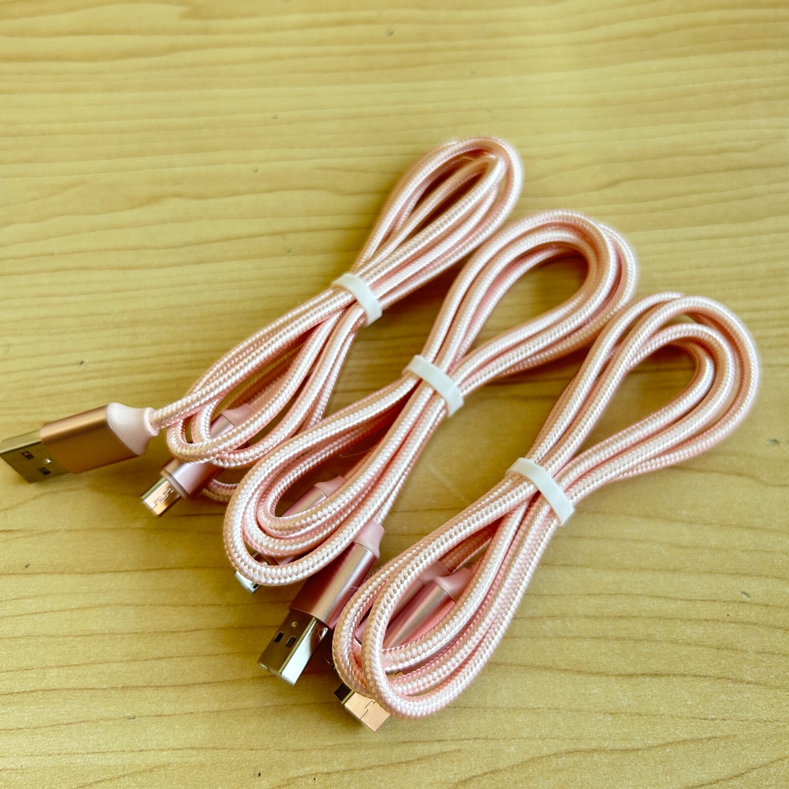 3-Pack Micro USB Fast Charger Data Sync Cable Cord Samsung LG HTC Android