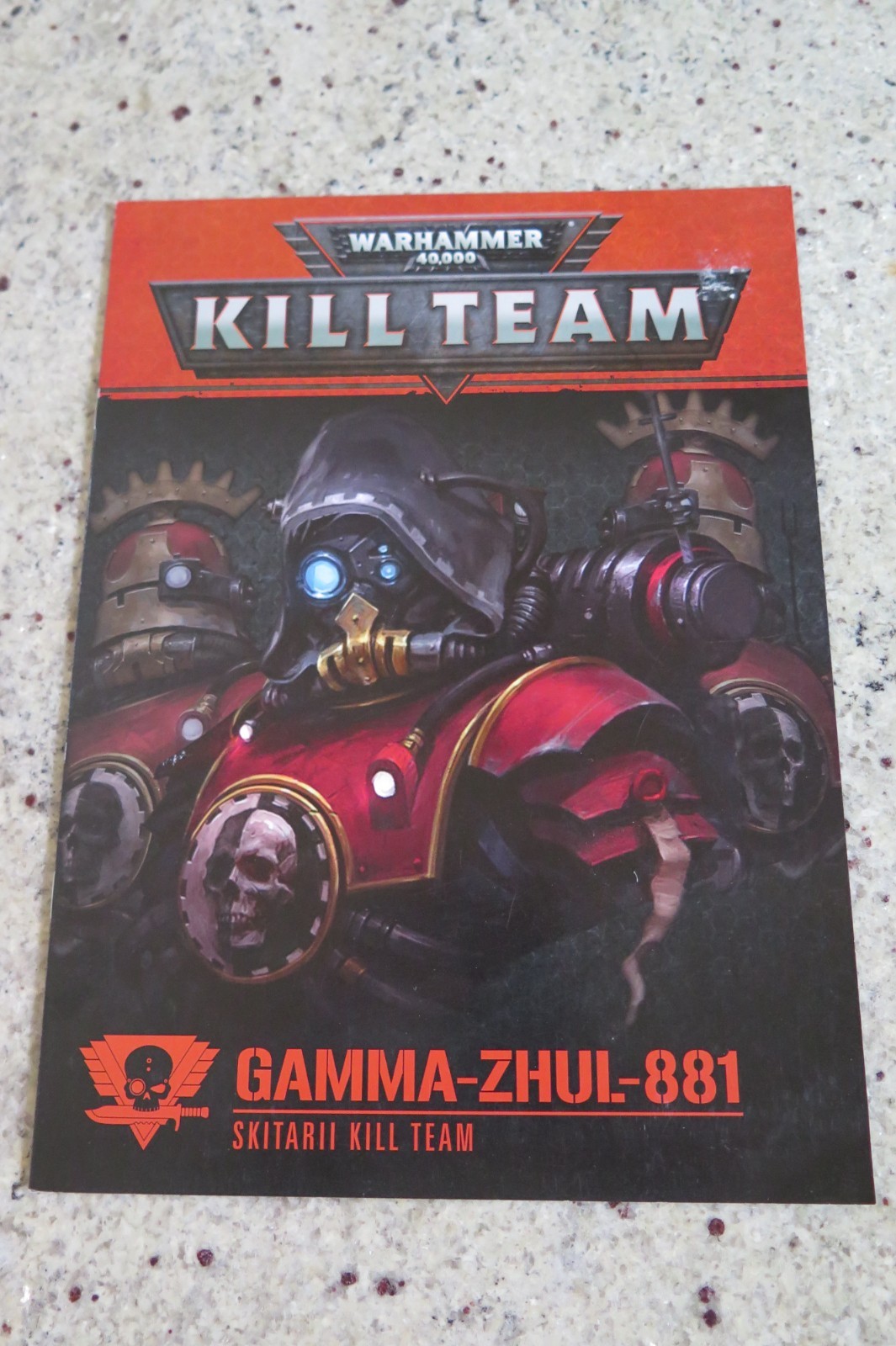 WARHAMMER 40,000 40K KILL TEAM GAMMA-ZHUL-881 SKITARII SC BOOK RARE