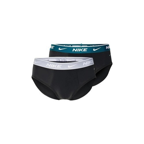 Nike Everyday Cotton Stretch Brief 2-Pack Grey/Teal Size Large