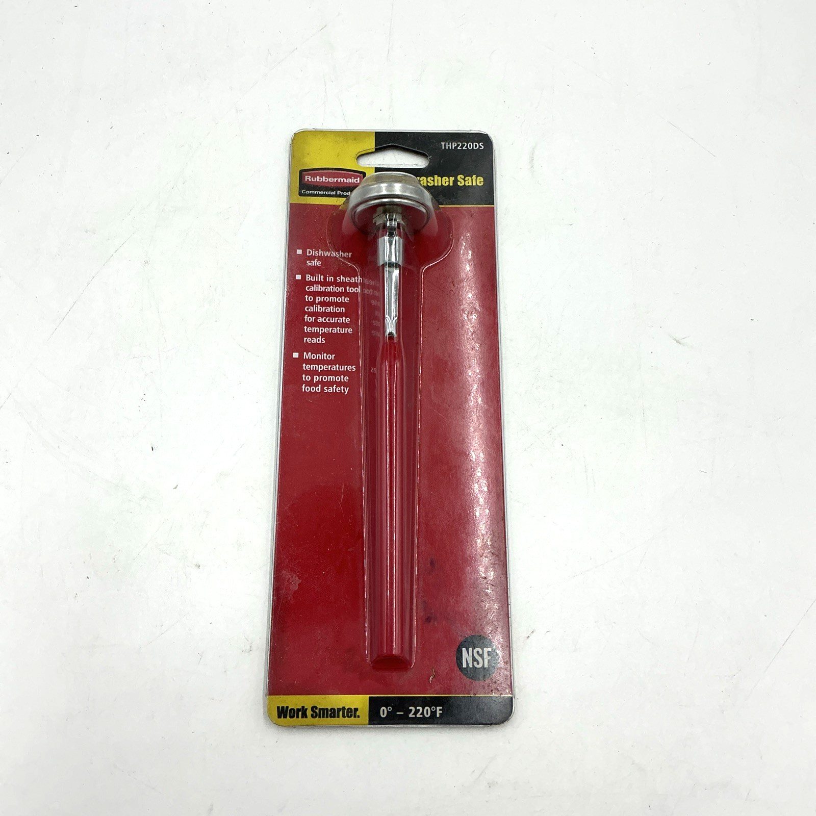 Rubbermaid FGTHP220DS Dishwasher Safe Pocket Thermometer