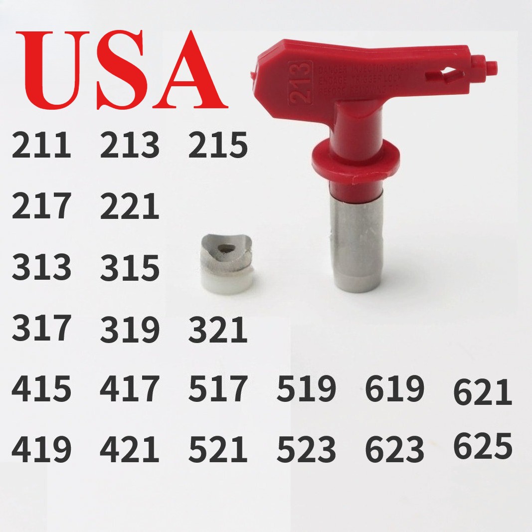 109-635 Airless Spray Gun Tips Nozzle For Titan Wagner Paint Sprayer Tool USA
