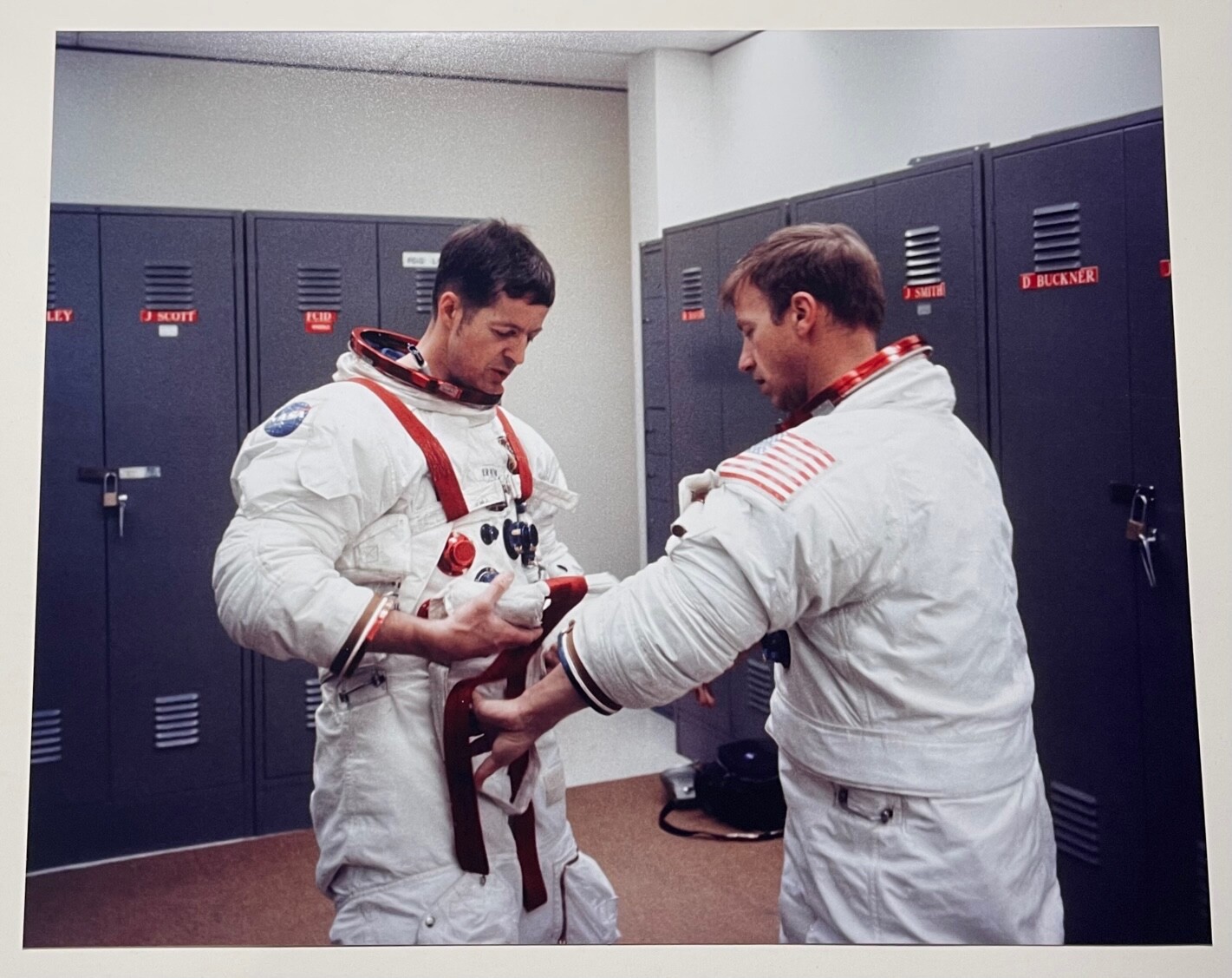 PROJECT SKYLAB CANDID FULL COLOR CREW JOE KERWIN & PAUL WEITZ