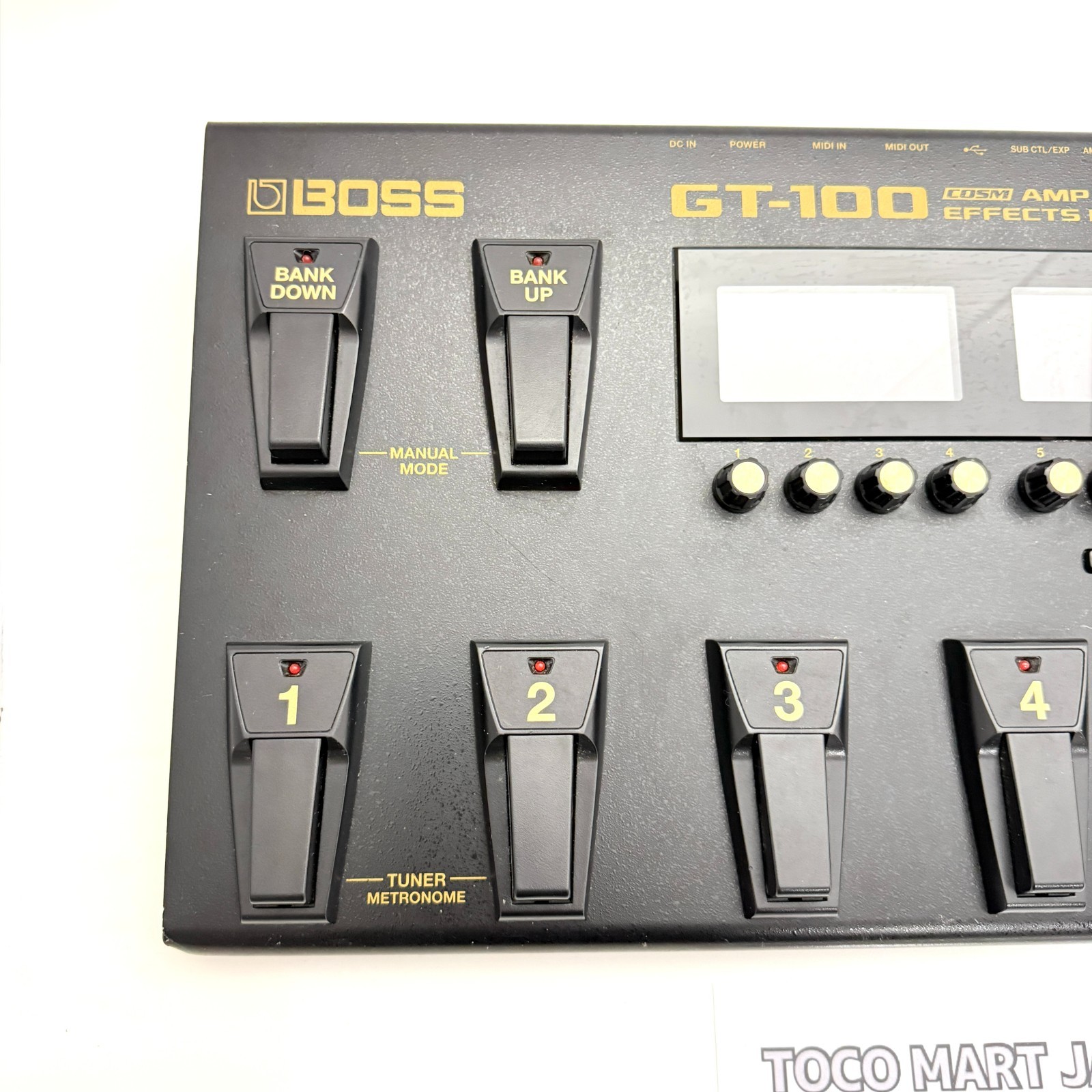 Boss GT-100 Multi-Effects Processor Guitar Effect Pedal w/ Adapter Japan #0142