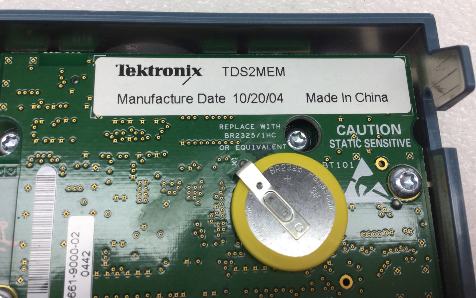 TEKTRONIX TDS2MEM MEMORY STORAGE MODULE NEW CONDITION NO BOX