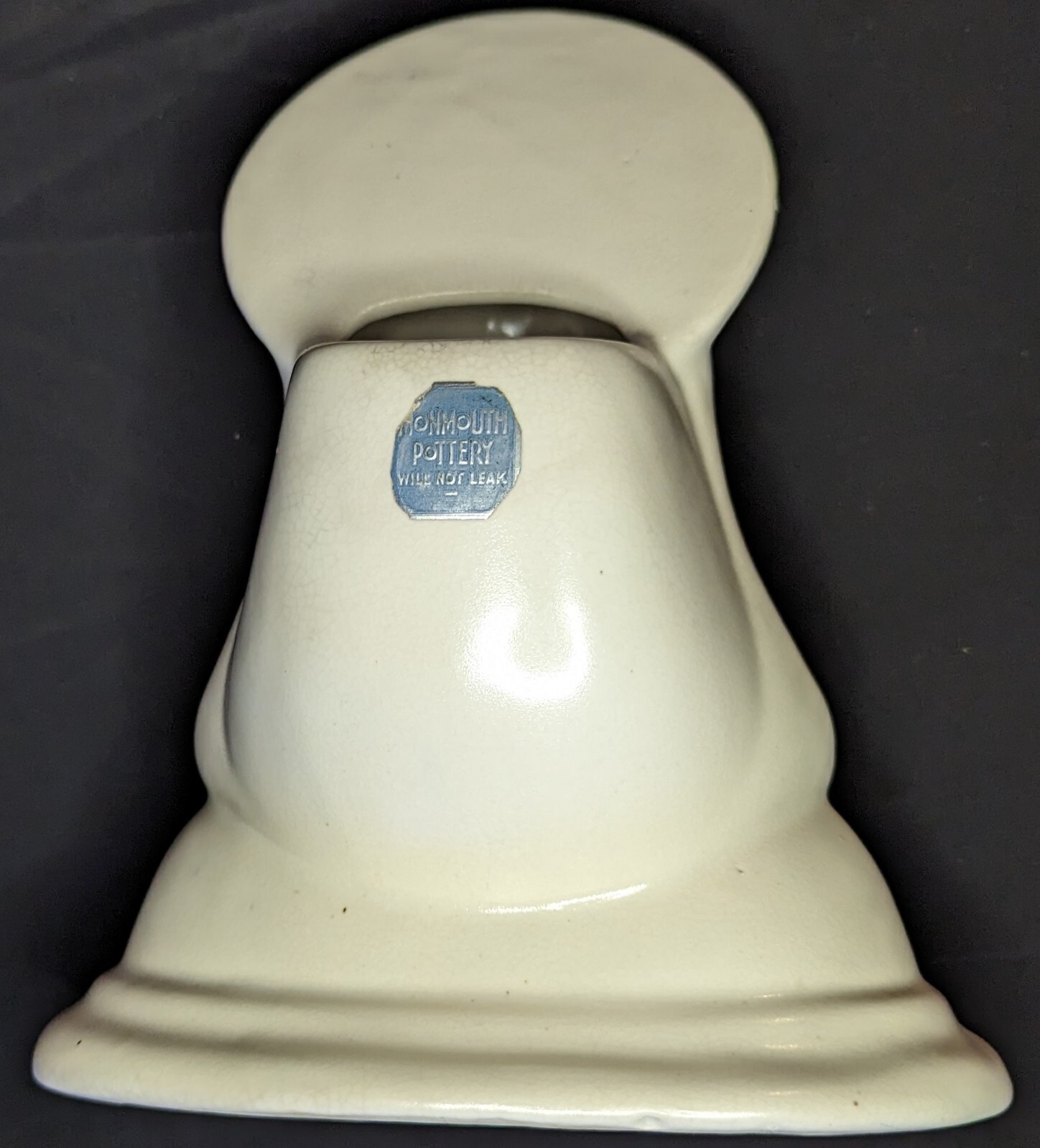 Vintage Monmouth Pottery Madonna Mother Mary White Planter #359