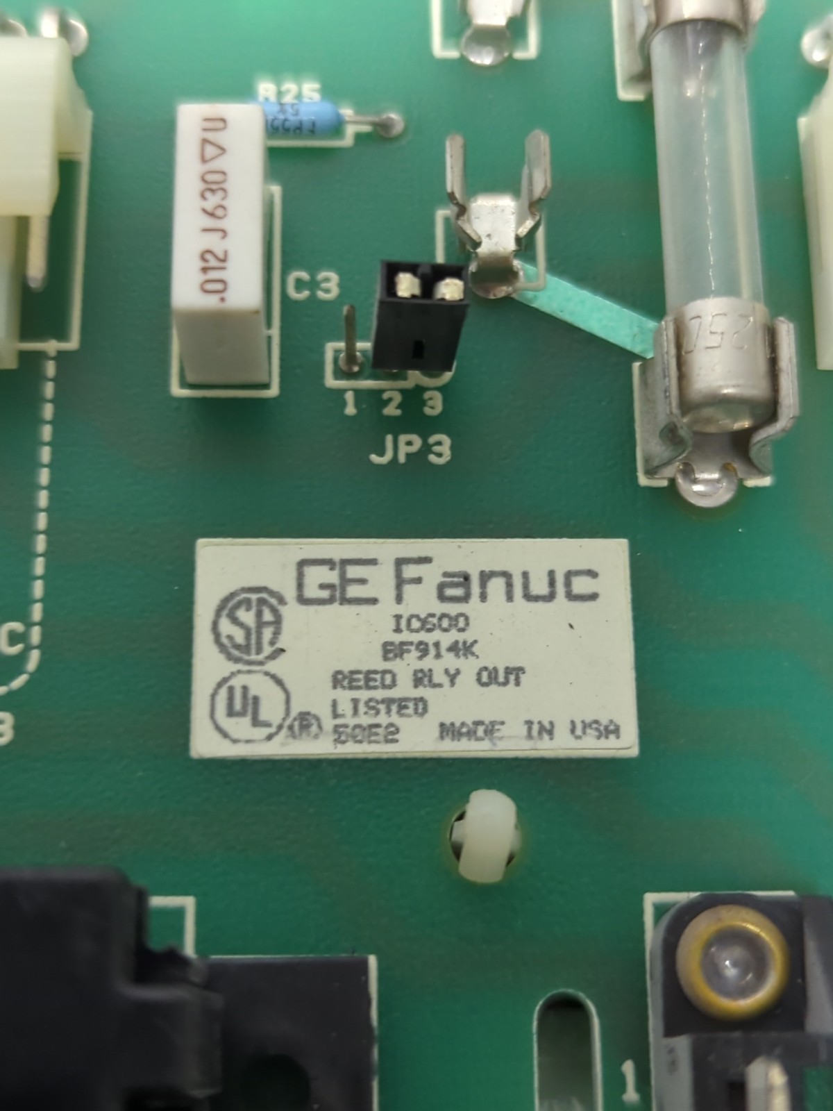 GE,IC600BF914K,OUTPUT MODULE CIRCUIT BOARD PRE-OWNED