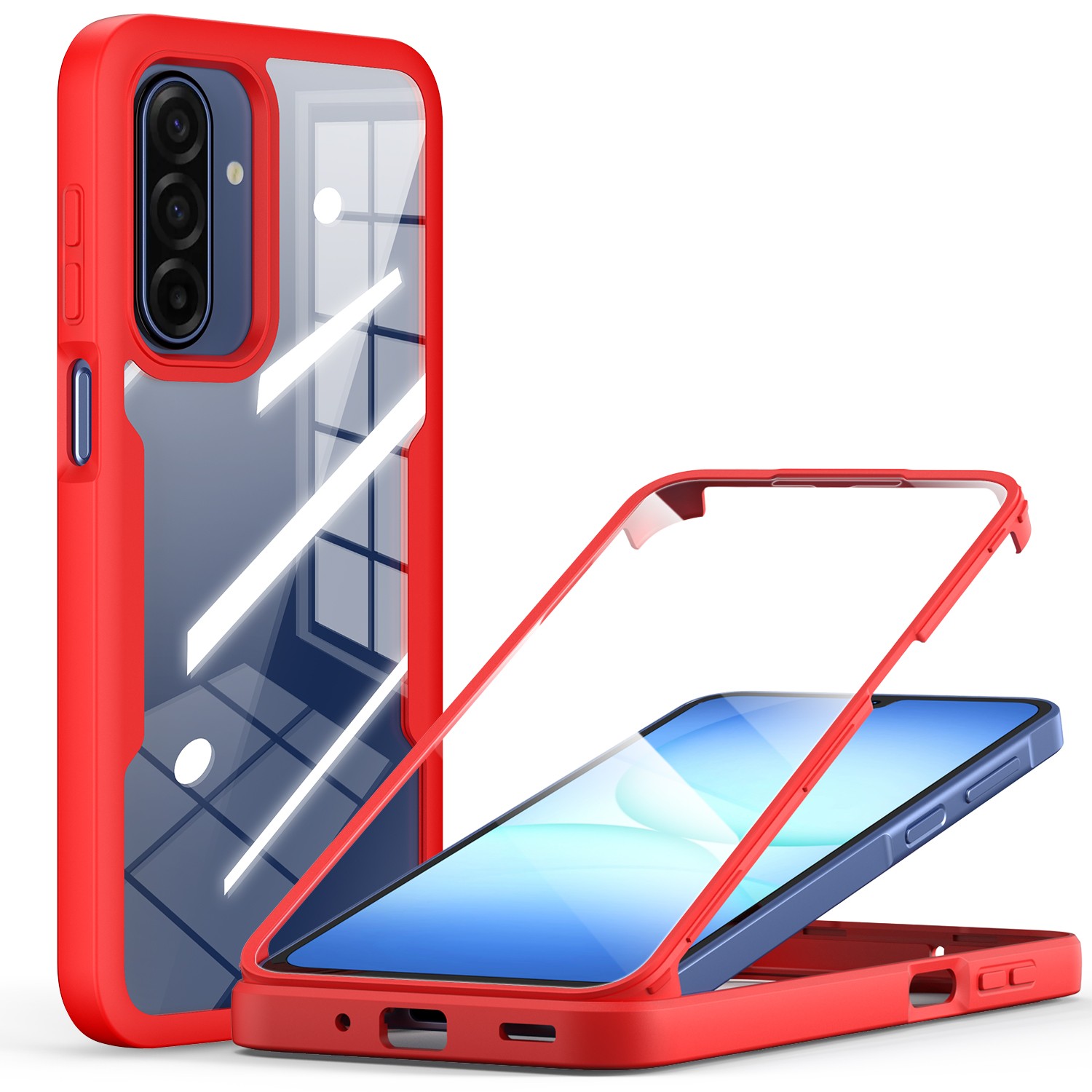 Full Body Case For Samsung Galaxy A17/A16/A15 With Built-in Screen Protector