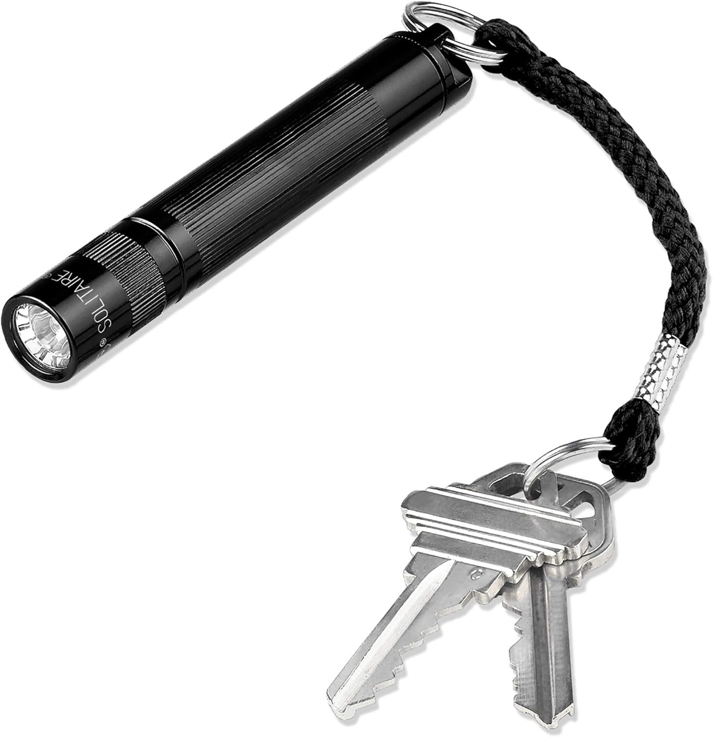 Maglite Solitaire Incandescent 1-Cell AAA Flashlight in Box Black USA